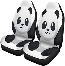 Set Of 2 Car Seat Covers Adorable Flat