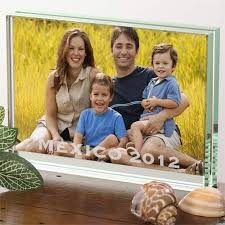 Personalized Glass Block Picture Frame