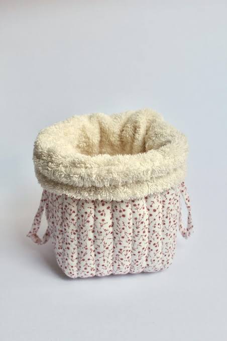 Multipurpose Fabric Basket With Handmade Towel Project and Storage Bag Decorative Organizer for Crafting, Baby, Bathroom, or Travel - Etsy Israel