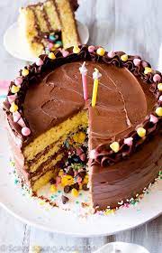 1st Birthday Cake Sally S Baking Addiction gambar png