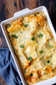 easy vegetable lasagna with white sauce