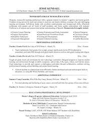 Simple Early Childhood Teacher Resume Example with Areas Of     Pinterest