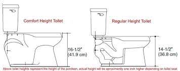 The toilet may be a simple toilet appliance but it's one that many of us couldn't imagine living then there's the height to consider. What S The Difference Between Standard Height Vs Comfort Height Toilets Henry Plumbing