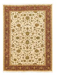 kashan super fine with silk area rug 6