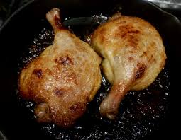 crispy roasted duck legs with hoisin