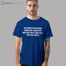 The World Has Bigger Problems T Shirt Adult Unisex Size S 3xl