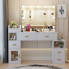 vivispecial vanity set with lighted