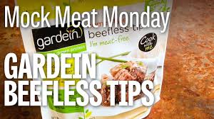 mock meat monday vegan gardein