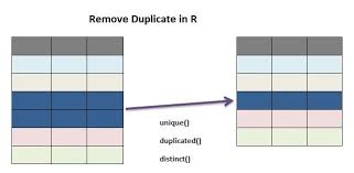 remove duplicate rows in r using dplyr