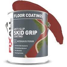 fixall skid grip anti slip coating crimson 1 gallon