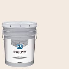 Multi Pro 5 Gal Ppg1195 1 Pale Ecru Eggshell Interior Paint