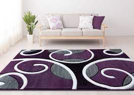 united weavers drachma salona contemporary paisley runner rug plum 2 7 x 7 4