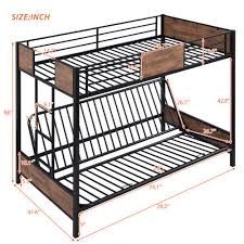 Twin Over Futon Full Bunk Bed