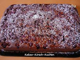 Dieser cherry chocolate chip poke cake ist ein süßer kirschkuchen mit schokoladensplittern, der mit gesüßter kondensmilch. Kakao Kirsch Kuchen Kochmeister Rezept