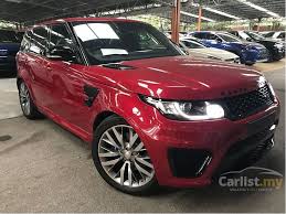 Get a quick overview of new land rover range rover sport trims and see the different pricing options at car.com. Land Rover Range Rover Sport 2015 Svr 5 0 In Kuala Lumpur Automatic Suv Red For Rm 860 000 3617256 Carlist My