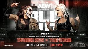 Thunder Rosa vs. Toni Storm title match set for AEW All Out - WON/F4W - WWE news, Pro Wrestling News, WWE Results, AEW News, AEW results