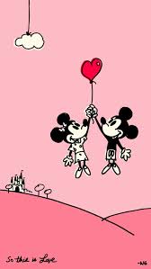 A collection of the top 89 love wallpapers and backgrounds available for download for free. Mickey And Minnie Mouse In Love Wallpaper 33 Magical Disney Wallpapers For Your Phone Popsugar Tech Photo 5