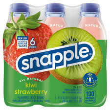 snapple juice drink kiwi strawberry 6