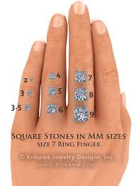 Center Stone Size Charts And Diagrams In 2019 Engagement