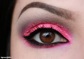 how to create a pink eye makeup look