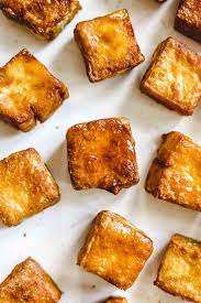 quick and easy crispy air fried tofu