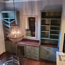 custom bookcases built ins and