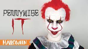 Maquillage d'Halloween : Pennywise (It/Ça 2017) - YouTube