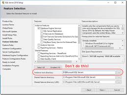 install sql 2016 with data on a