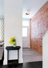 how to make brick walls work in interiors