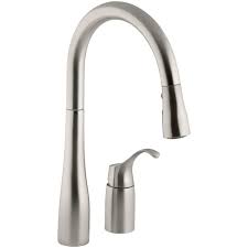 simplice two hole kitchen sink faucet