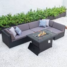 L Sectional Fire Table