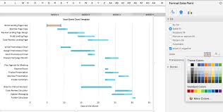 New Excel Gantt Chart Template Free Exceltemplate Xls