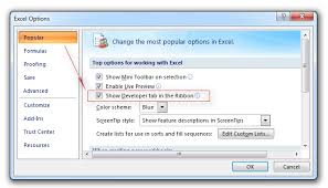 Unlock excel 2007 password with vba code. How To Add Developer Tab Into Microsoft Excel 2010 And 2007 Ribbon