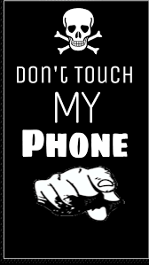 DONT TOUCH MY PHONE, calm, normal, lock ...