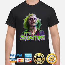 Limited time sale easy return. Beetlejuice It S Show Time Shirt Hoodie Sweater Long Sleeve And Tank Top