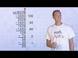 Math Antics Division With Partial