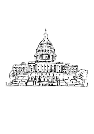 The united states capitol building in ultra smooth and durable mural ideal for home, apartment and office. Coloring Page Us Capital Free Printable Coloring Pages Img 10367