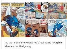 tilthat sonic the hedgehog s real name