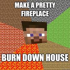 make a pretty fireplace burn down house