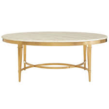 Art Deco Gold Marble Coffee Table