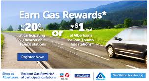 The credit card was offered to customers in partnership with the bank first bankcard. Save Money At The Pump With Albertsons Tom Thumb Gas Rewards Modmomtv