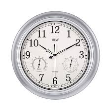 Bew 18 Inch Large Outdoor Clock For