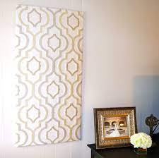 Easy Diy Wall Decor Fabric Panels