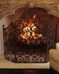 Fireplace Screen Wrought Iron