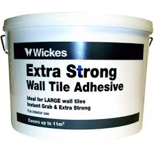 wickes extra strong wall tile adhesive 10l