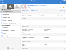 Mobile Ehr App How Do I Add My Patients Picture To His Her
