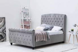 sleep design hampton 5ft kingsize grey