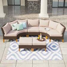 Phi Villa Outdoor Sectional Sofa Set