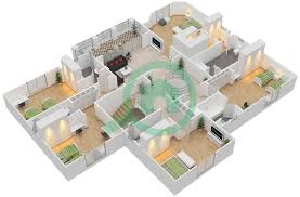 Floor Plans For Type A 5 Bedroom Villas
