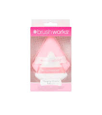 kaufen brushworks triangle makeup puff